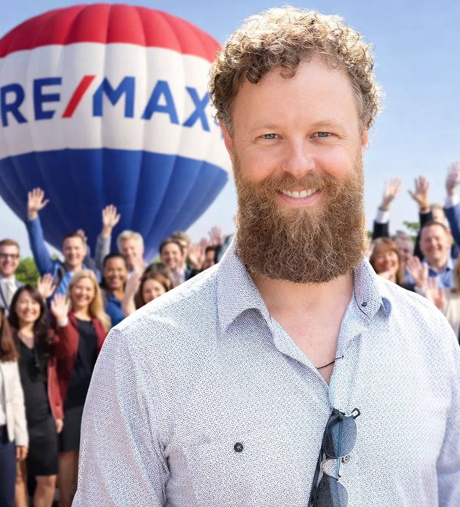 Kelowna realtor Byron Armstrong promoting homes through the REMAX global real estate network.